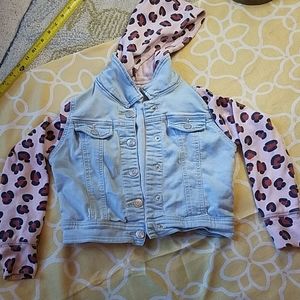 Kids jean hoodie
